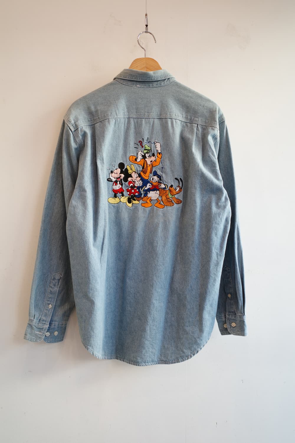 90s DISNEY 빈티지 데님 셔츠  상품이미지8