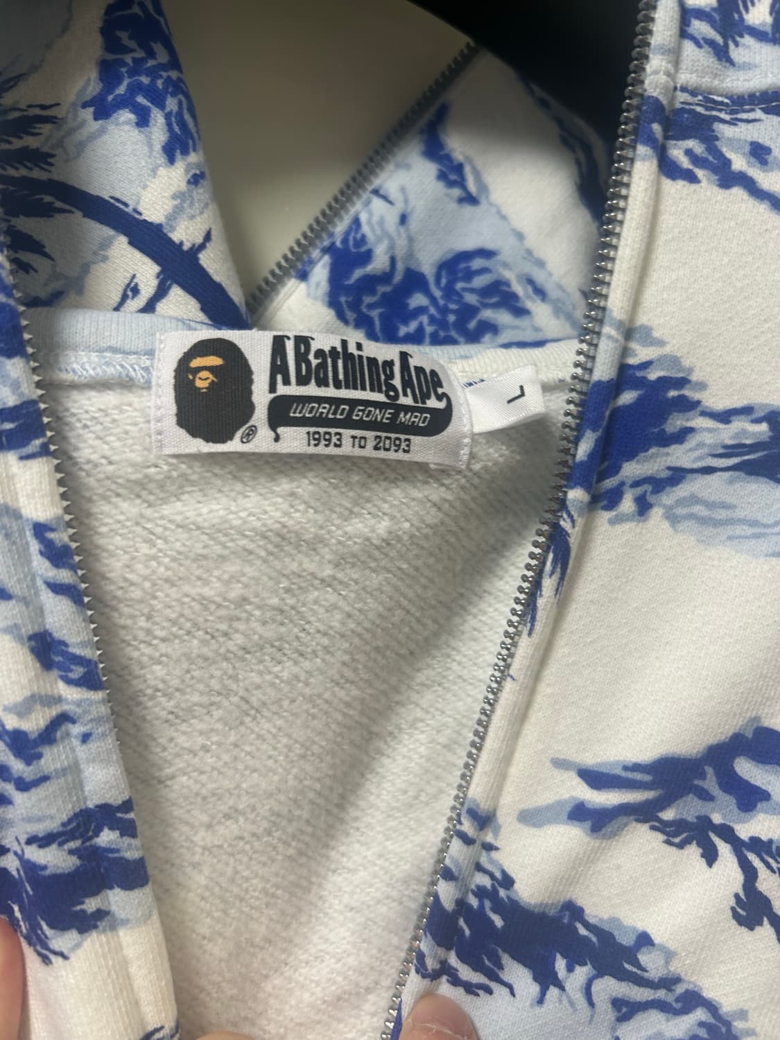 베이프 후드집업 상품이미지3