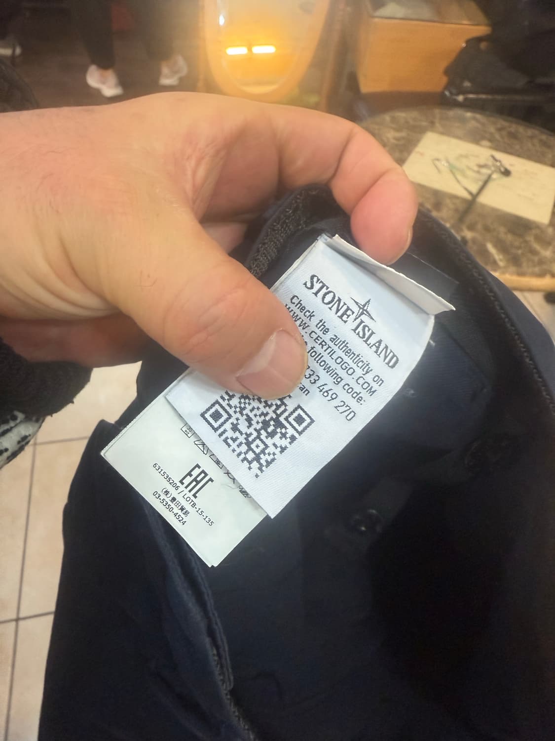 32-33 정품 스톤아일랜드 카고바지 팝니다 상품이미지5