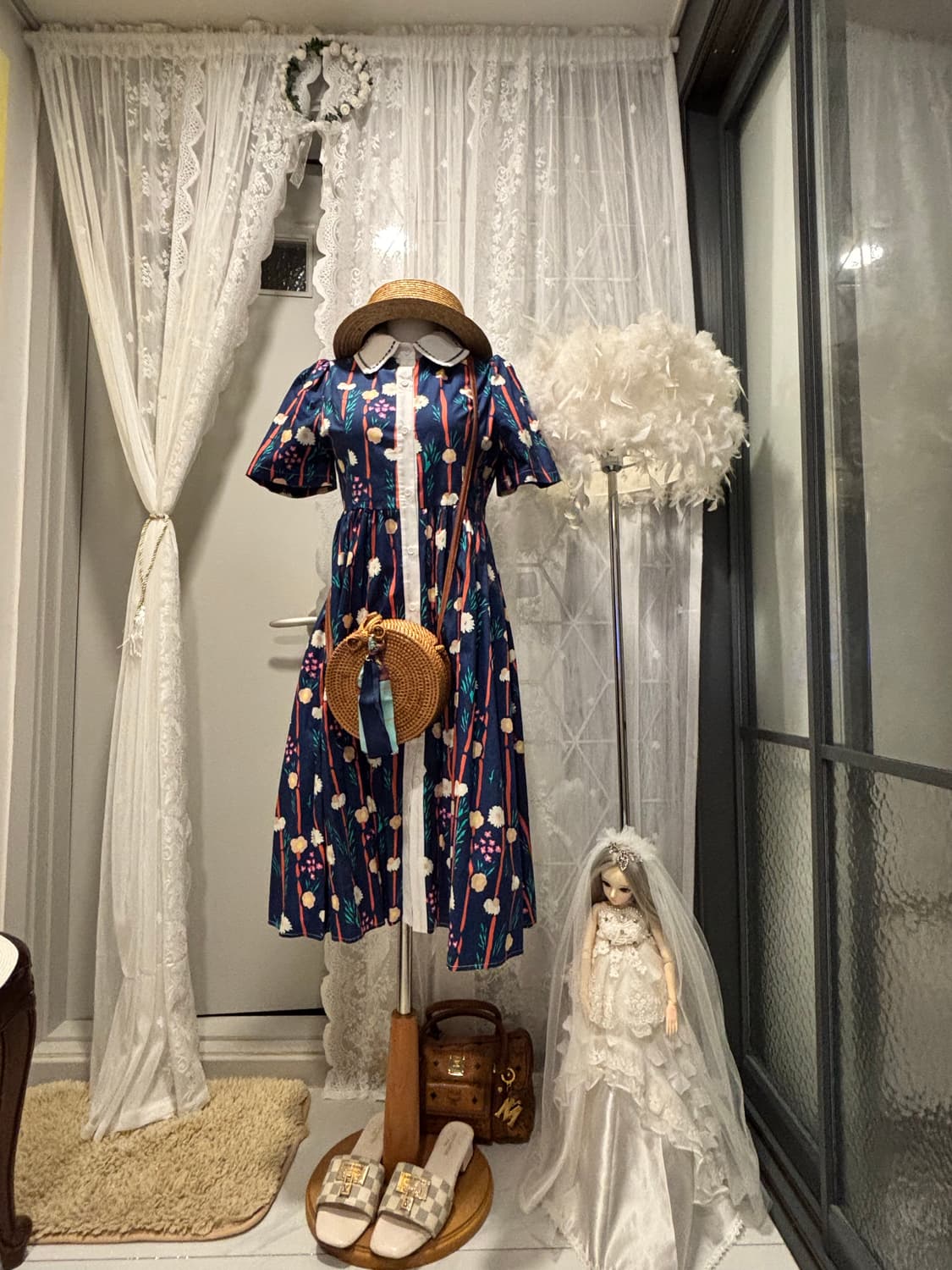 꽃무늬단추원피스👗 상품이미지2