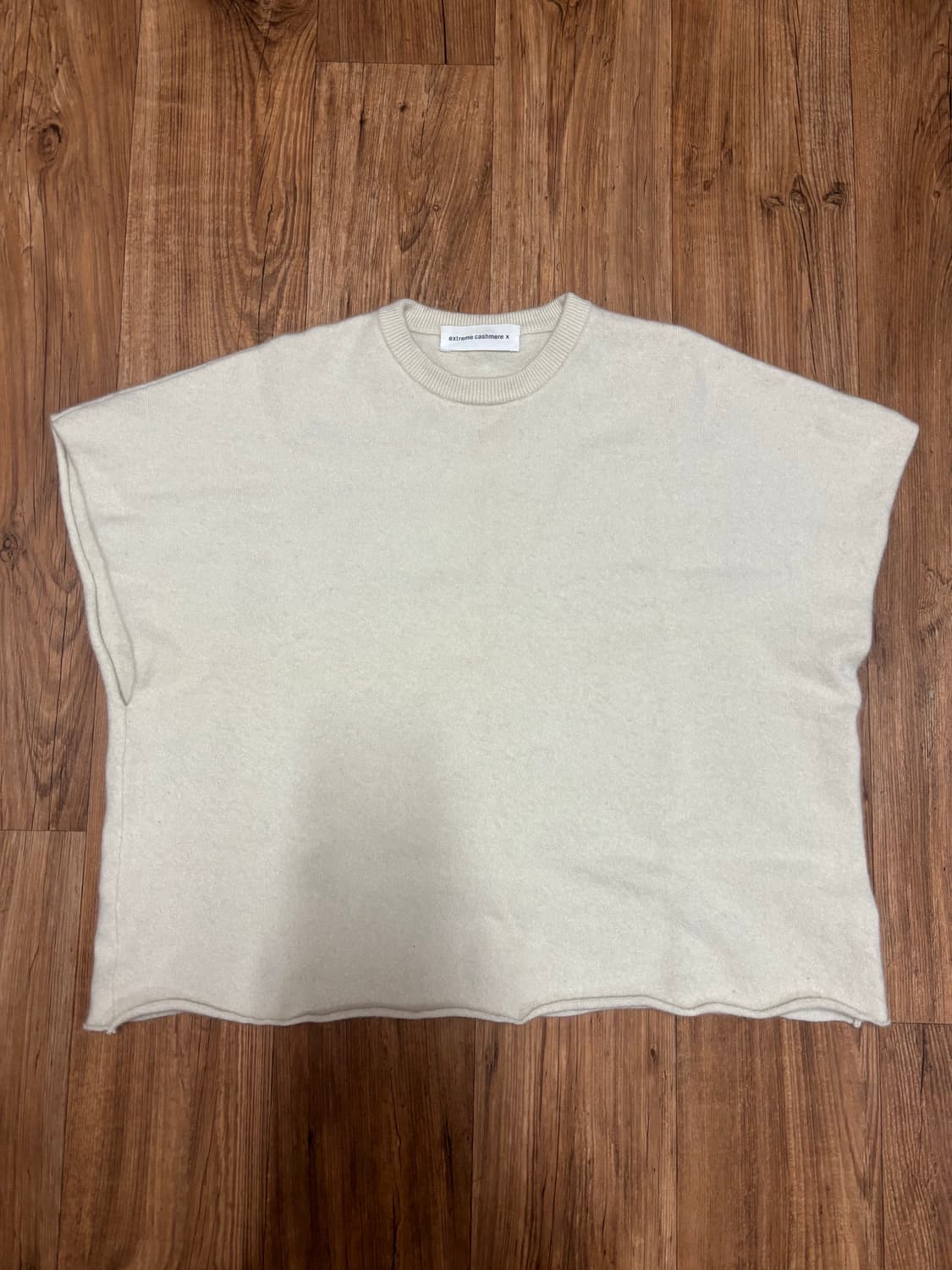 익스트림 캐시미어 캡숄더 니트 상품이미지1