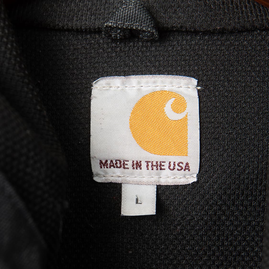 [L]  칼하트 J131 덕 액티브 자켓 블랙 USA 메이드  상품이미지6