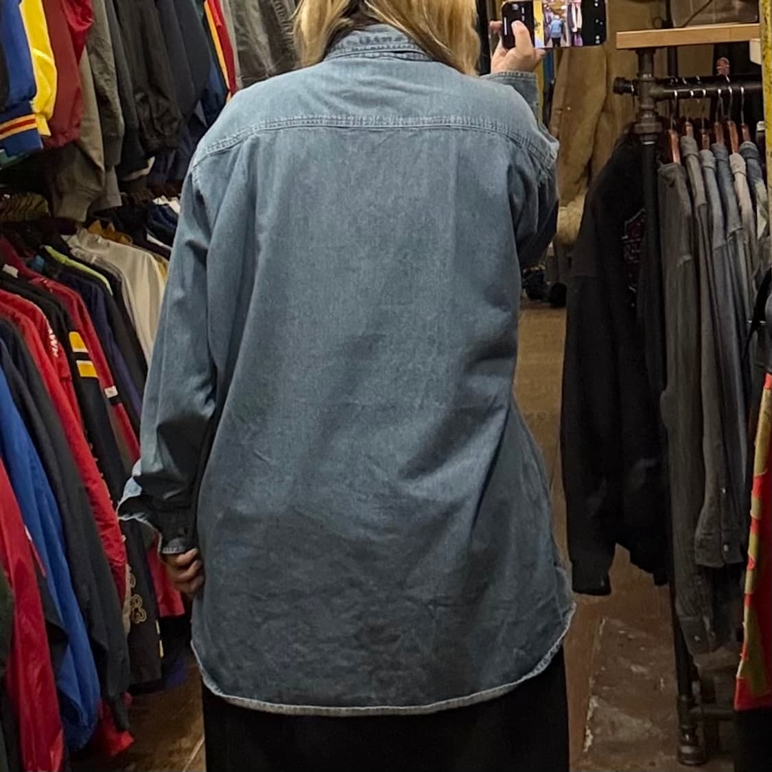 [HI] 칼하트 긴팔 데님셔츠  상품이미지5