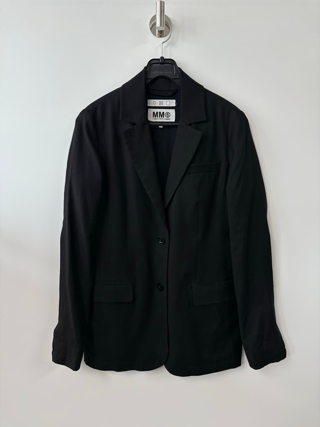 메종 마르지엘라 블랙 블레이저 자켓 상품이미지2