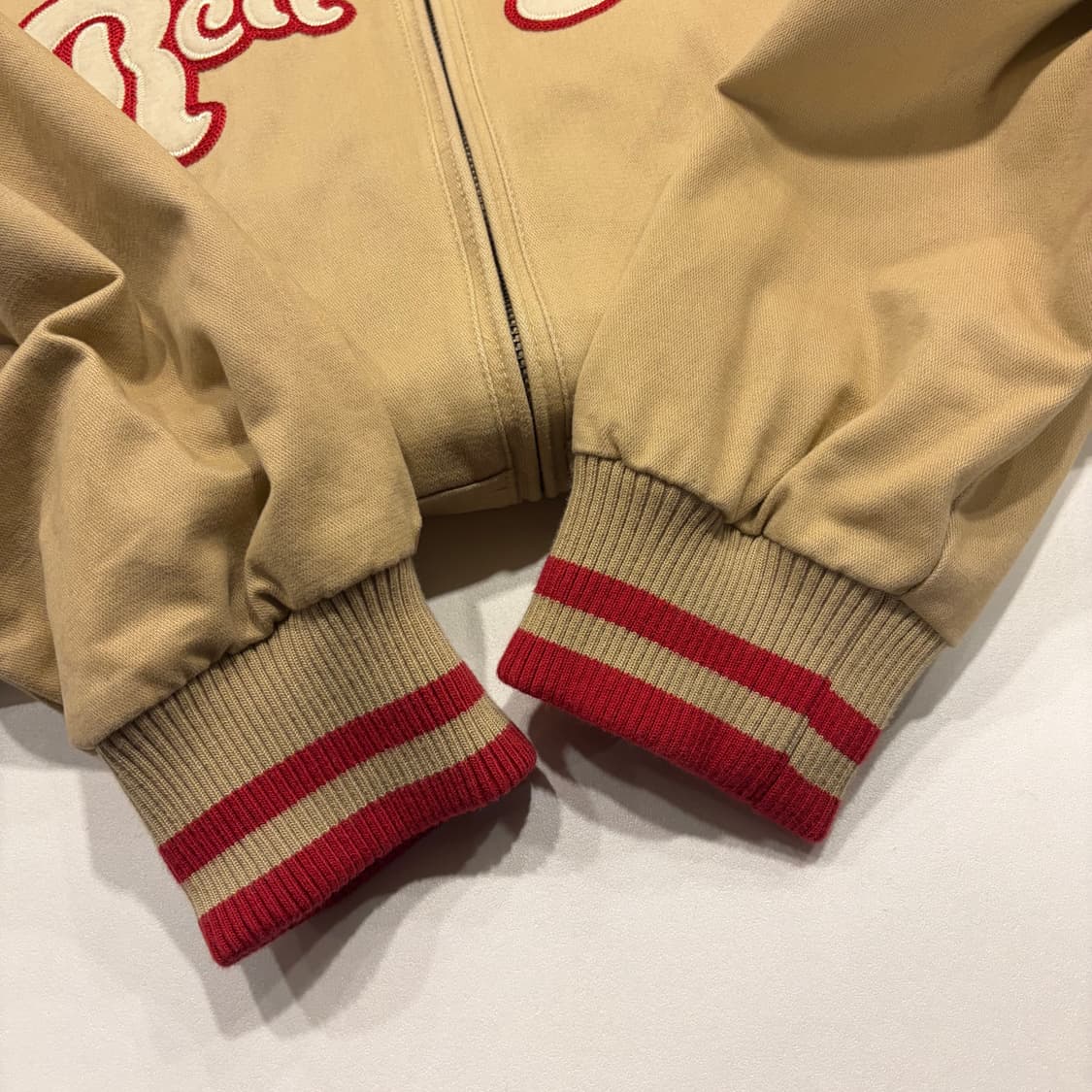 [95] 02s MLB 보스턴 레드삭스 후드 액티브 자켓 베이지 B952 상품이미지8