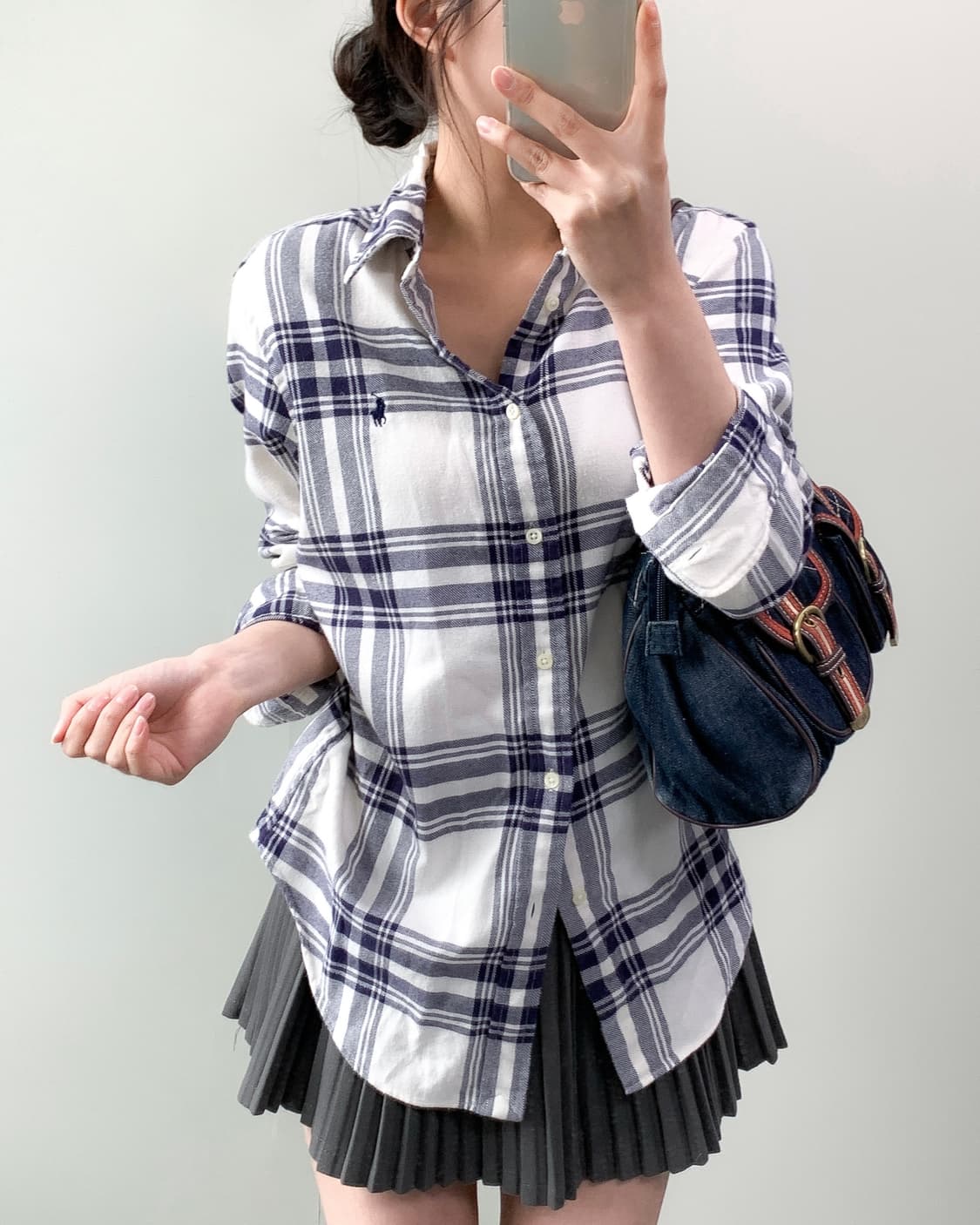 폴로 체크 셔츠  상품이미지1