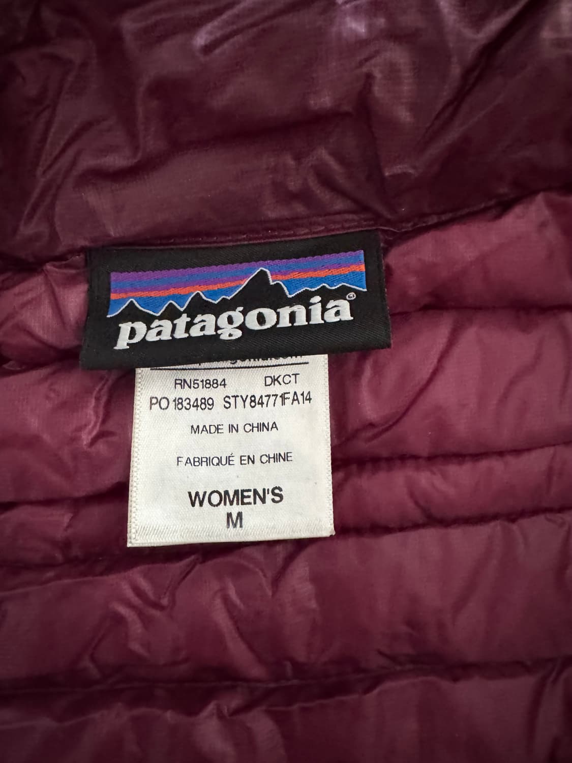 파타고니아 울트라라이트 경량패딩(여성) 상품이미지3