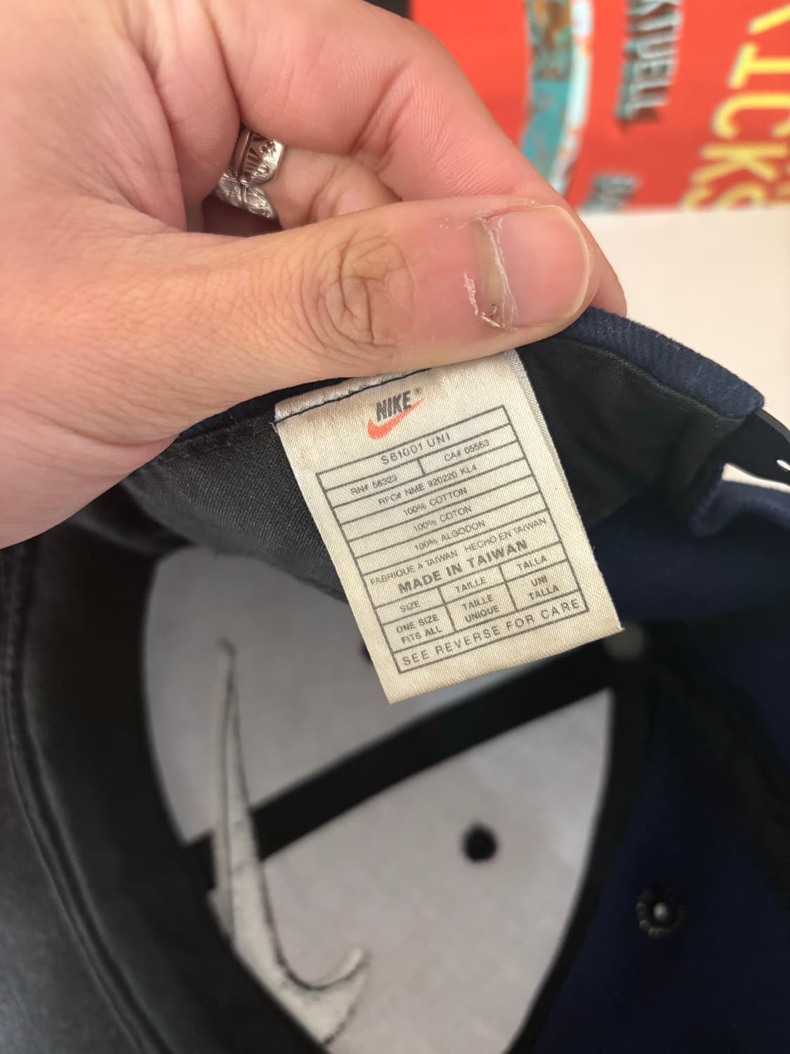 90s Nike 빅스우시 캡 상품이미지4