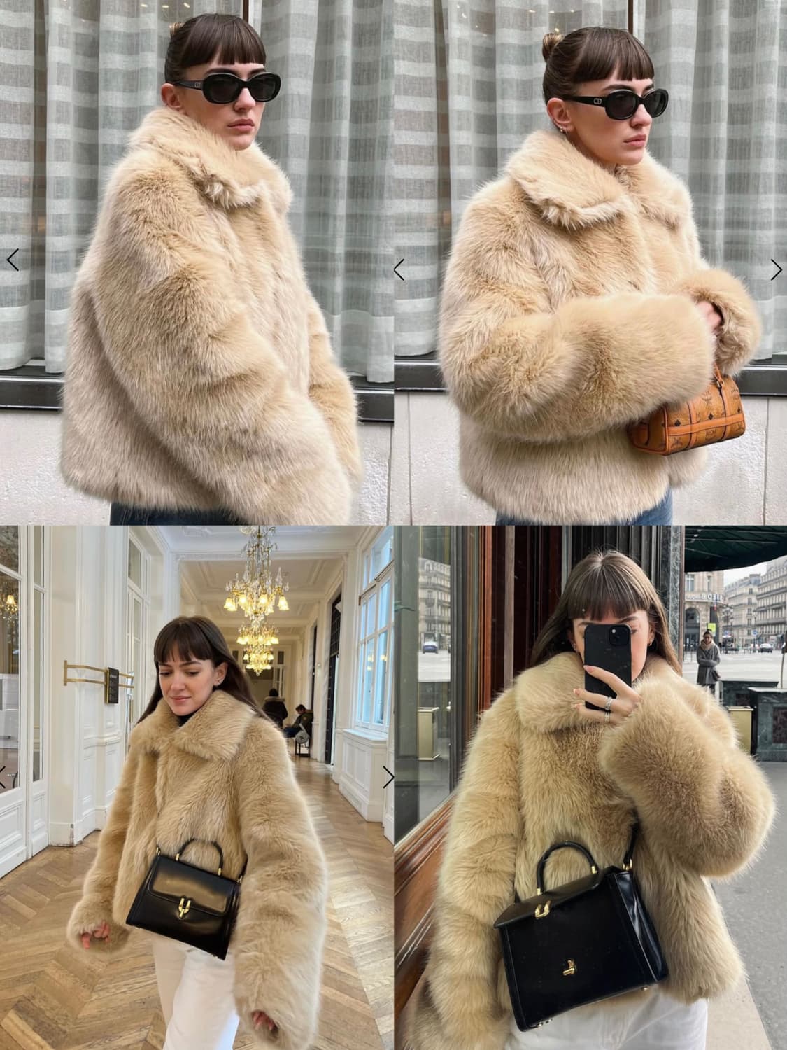 HAVELSS 헤일리 퍼 자켓 프리사이즈 상품이미지1