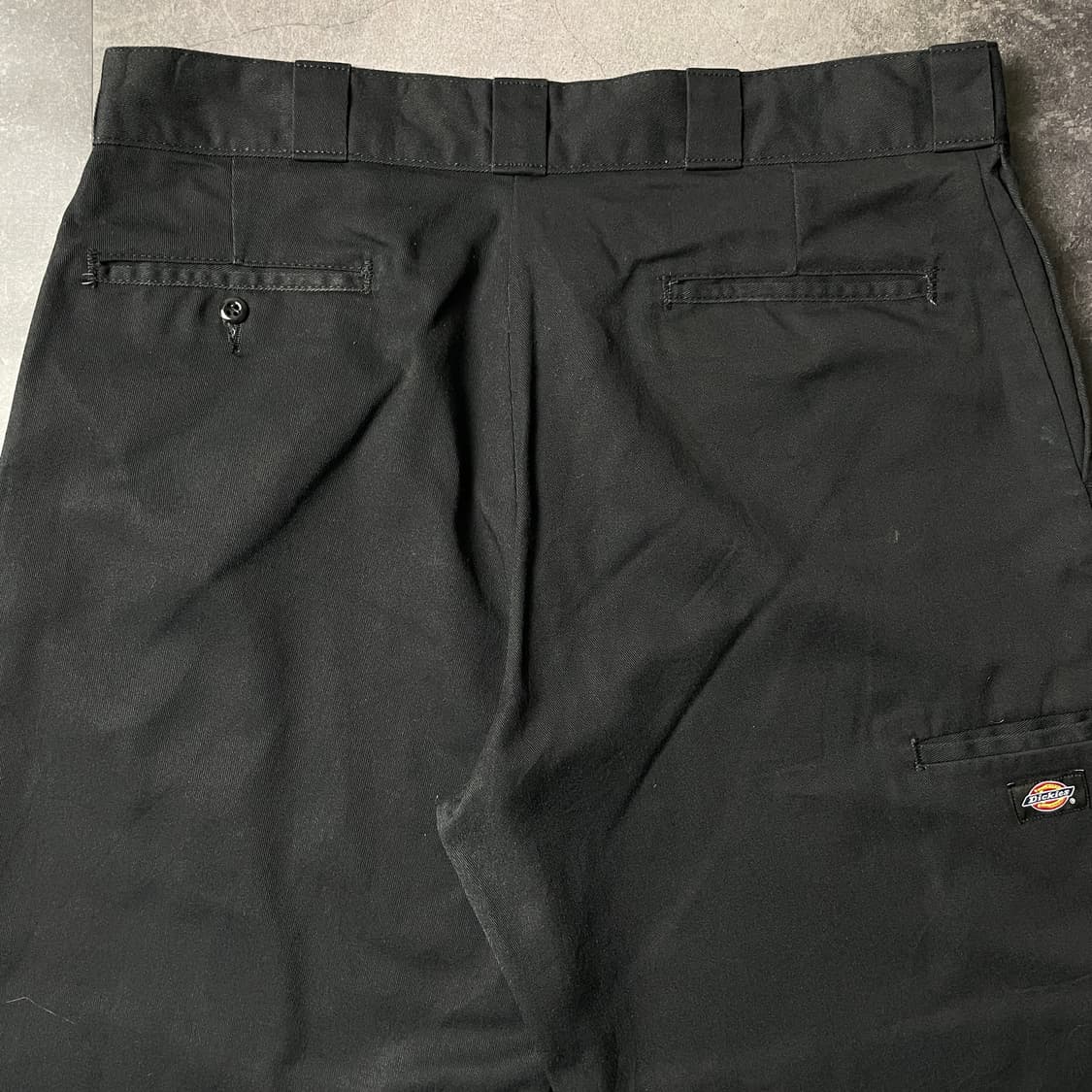 DICKIES 디키즈 빈티지 블랙 더블니 워크 팬츠 A00835 상품이미지8