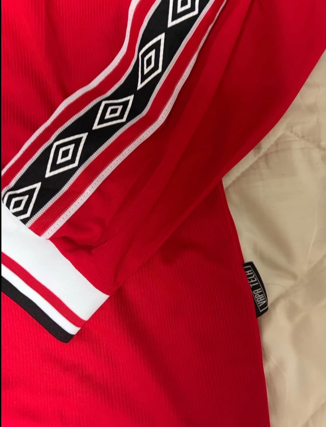 맨유 98-99 베컴 긴팔 유니폼 XL 상품이미지3