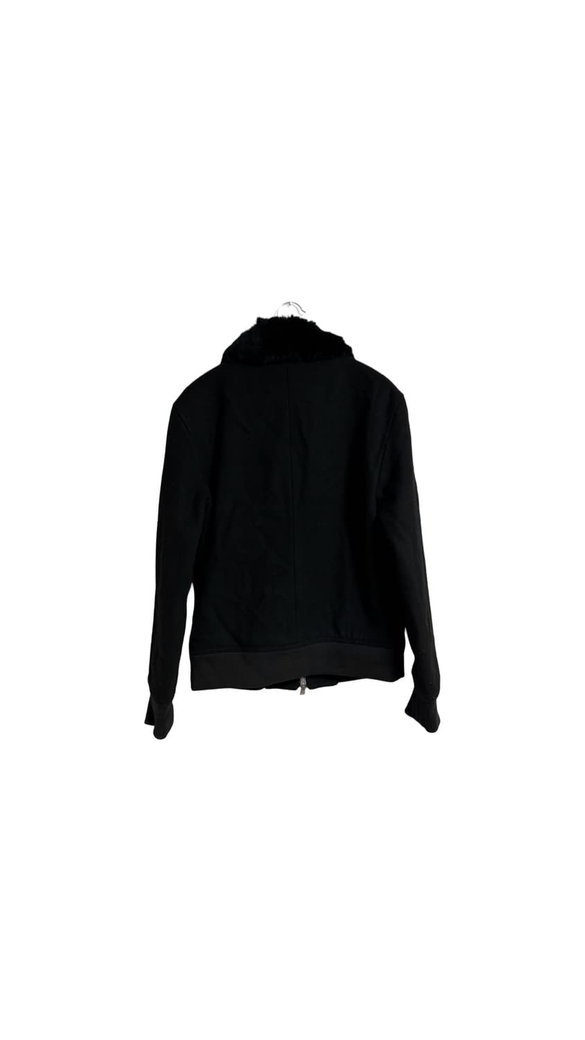 버버리 블랙라벨 퍼 카라 집업 자켓 상품이미지2