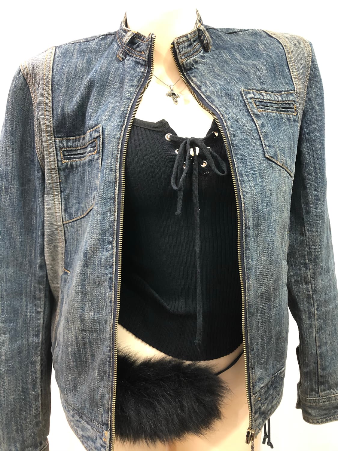 Washed Denim Jacket 상품이미지4