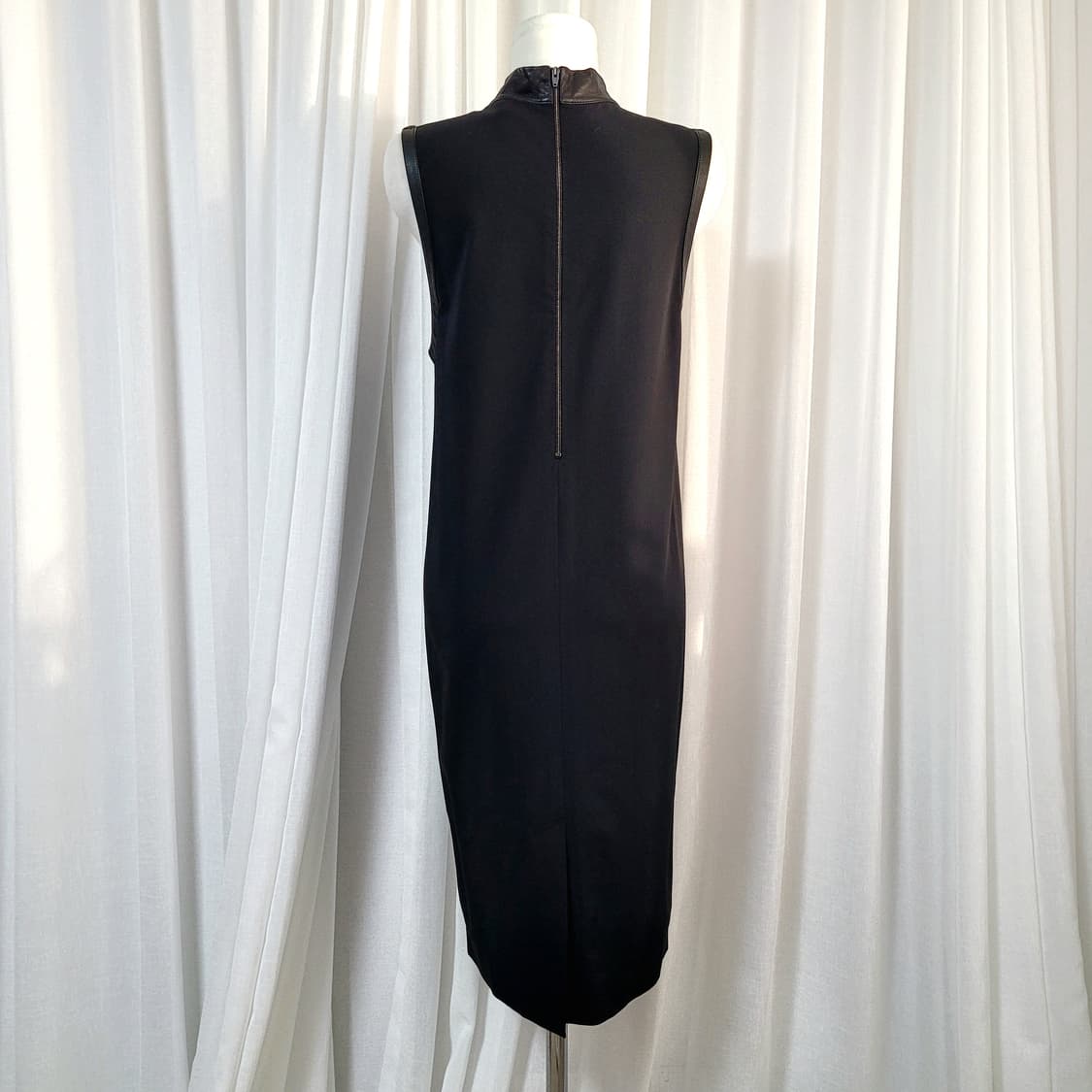 알렉산더왕 원피스 울38% 소가죽트리밍 (55) 상태최상/2회착/드라이완 상품이미지3