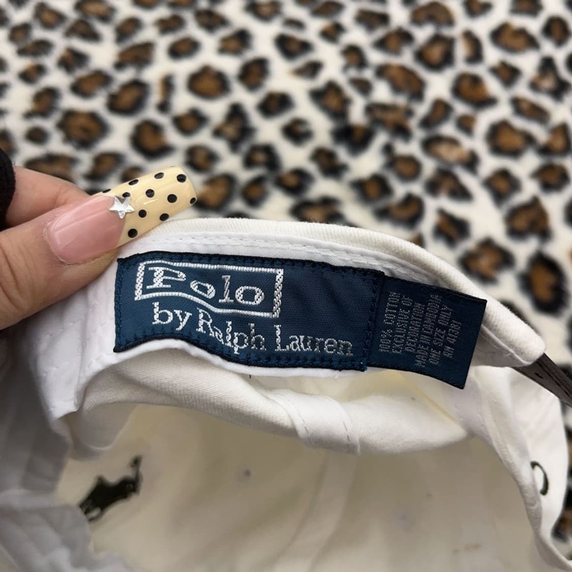 폴로 랄프로렌 캐주얼 모던시크 화이트크림 볼캡 C09643 상품이미지5