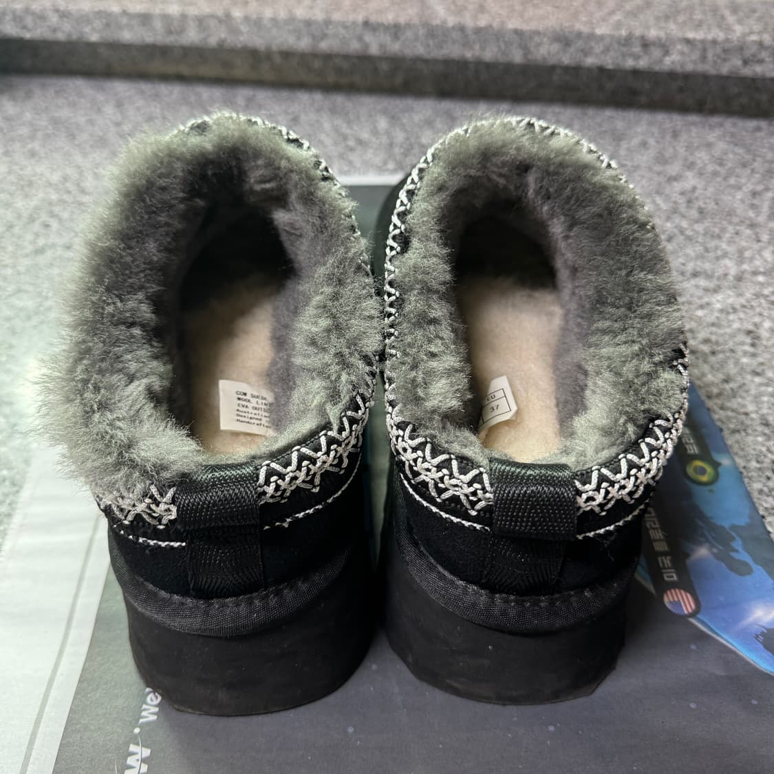 어그 타스만 플랫폼 블랙  상품이미지4