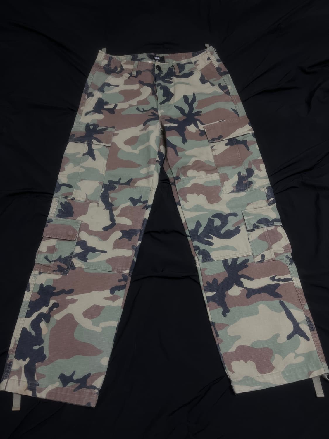 스투시 립스탑 서플러스 카고 팬츠 카모 28 상품이미지1