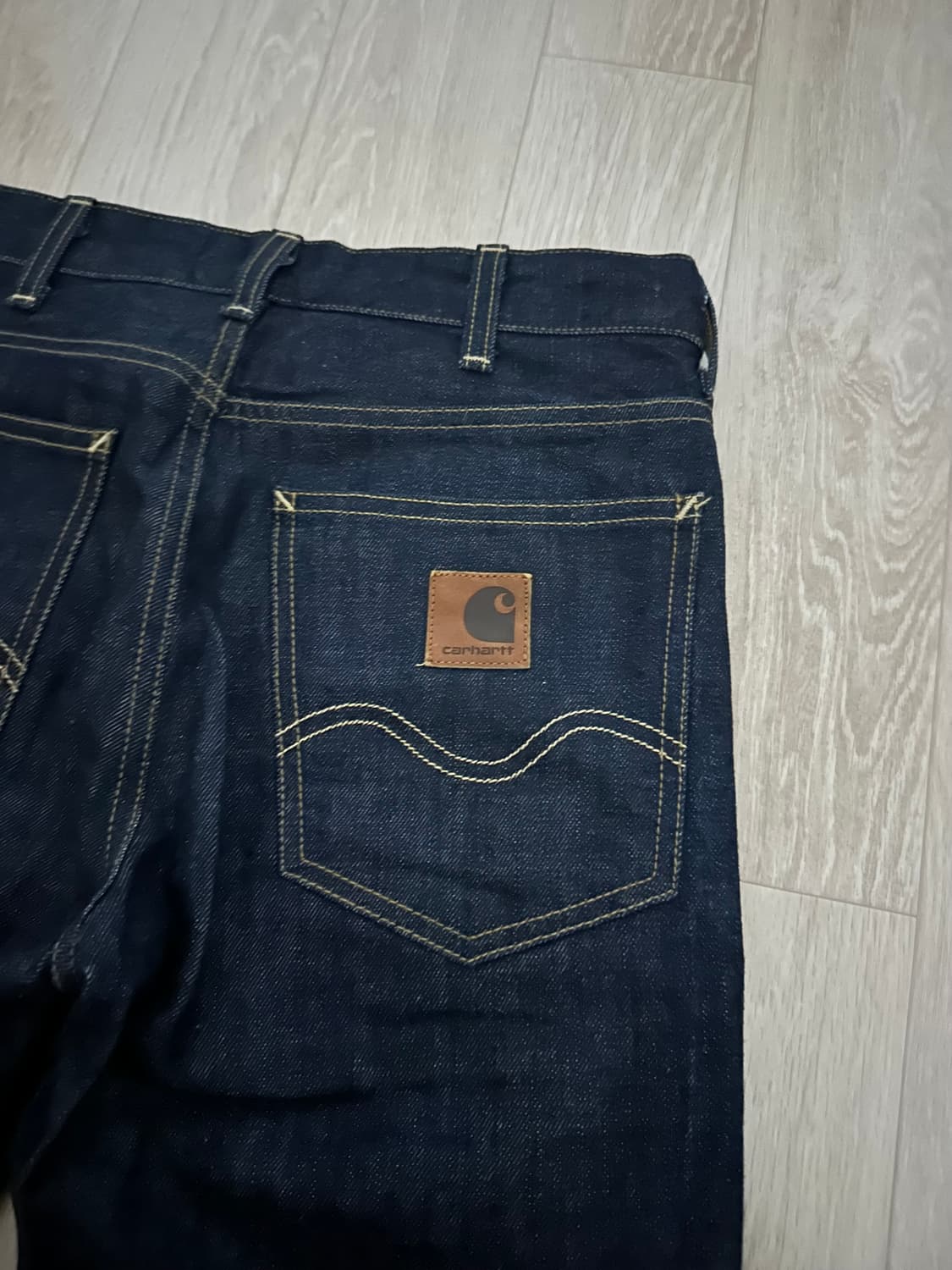 칼하트wip 생지데님 상품이미지2