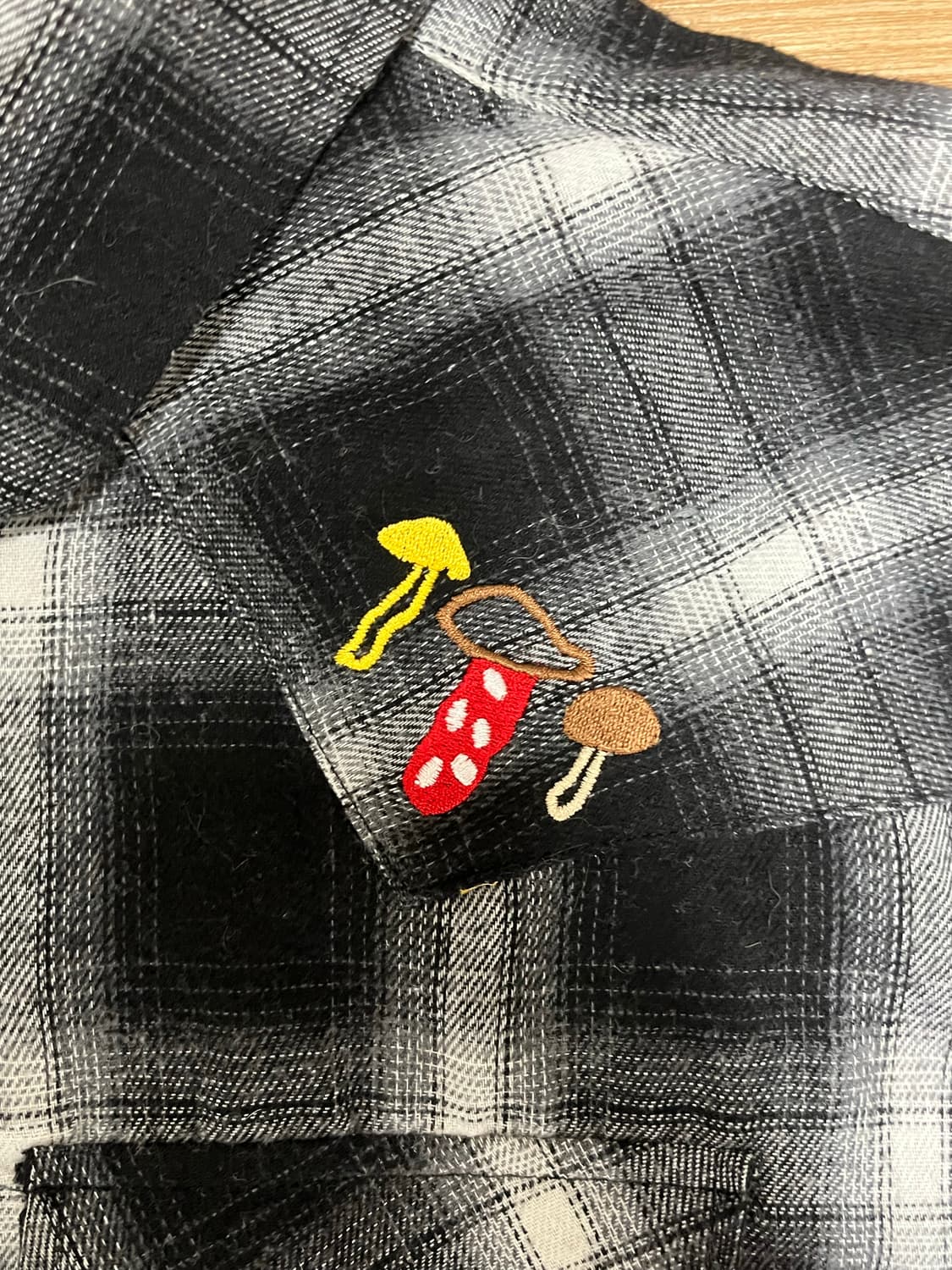 마하그리드 머쉬룸 웨스턴 셔츠 M 상품이미지3