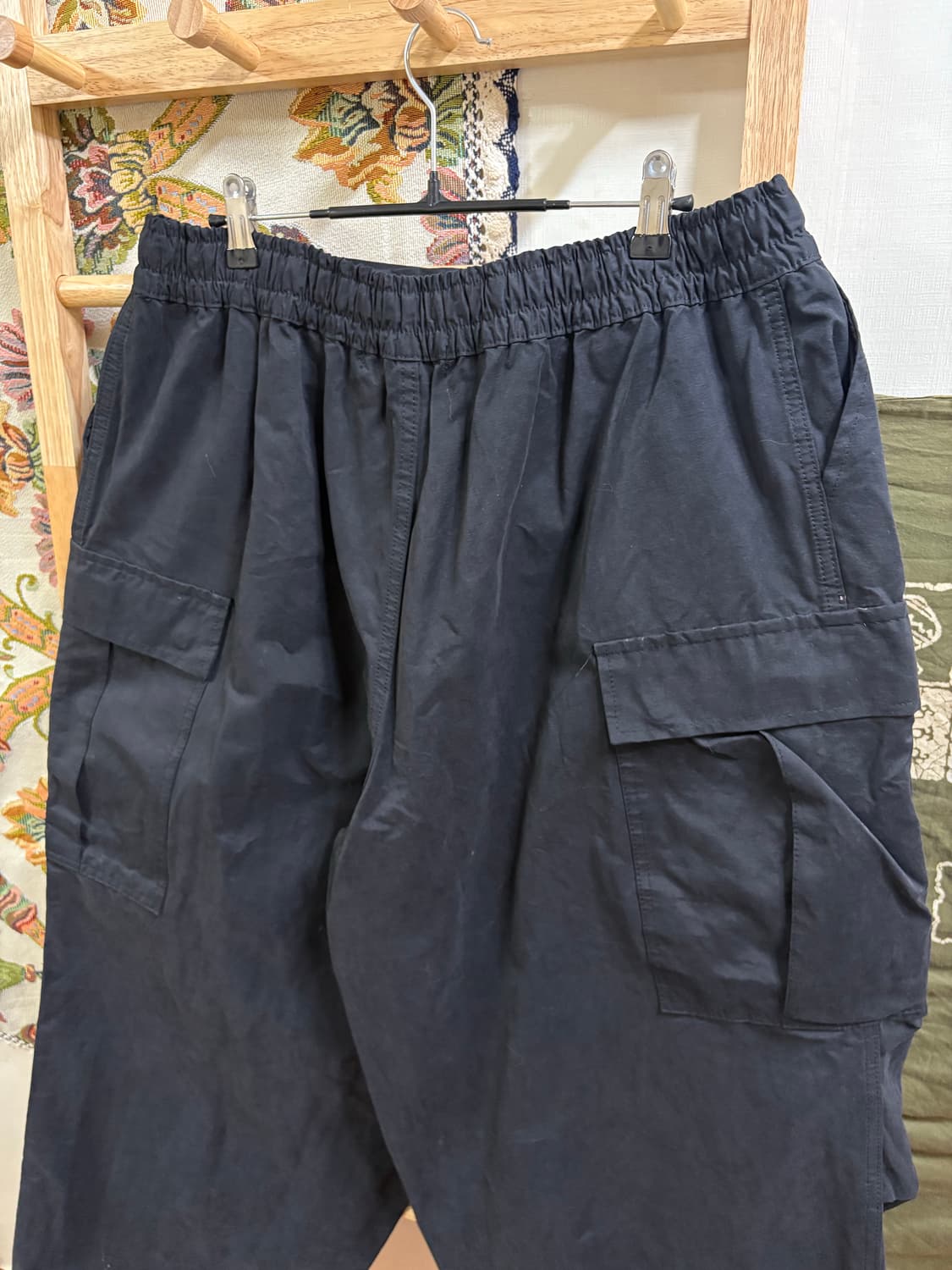 Farmers market 블랙 카고 팬츠  상품이미지5