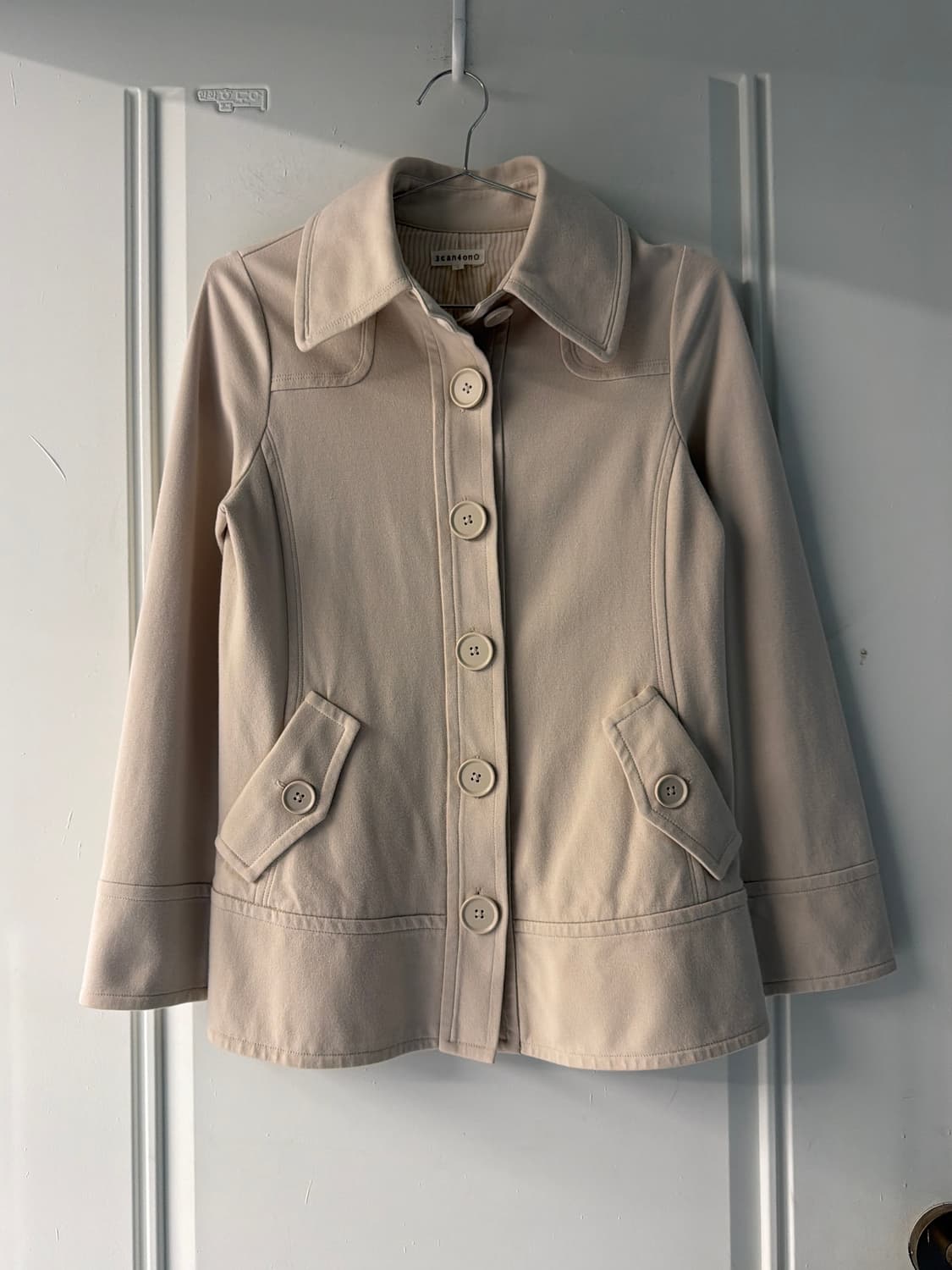 일본빈티지 산칸시온 아이보리 가디건 자켓 상품이미지5