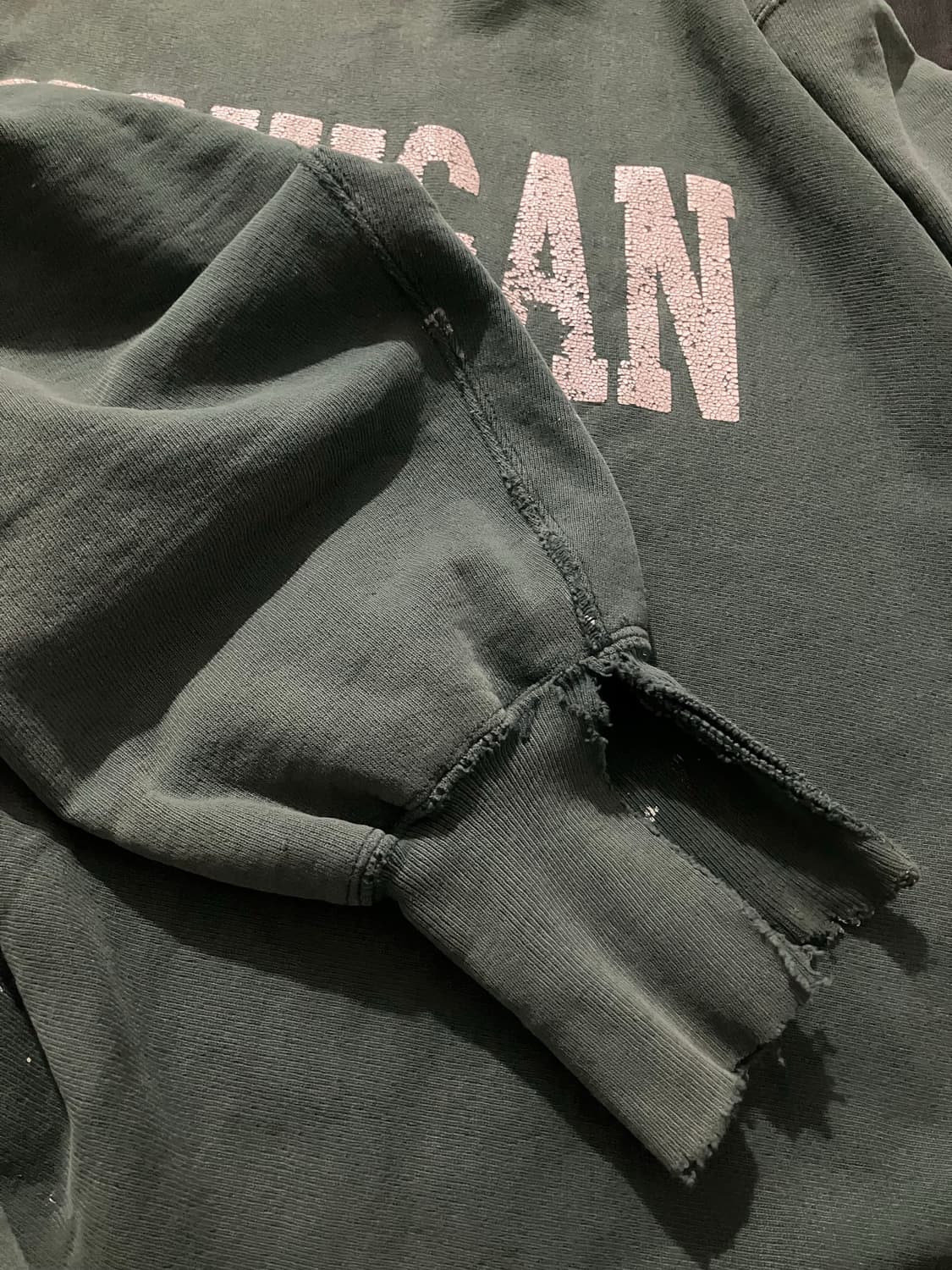 🇺🇸 90s USA 챔피온 리버스위브 스웻셔츠 맨투맨 미시건 상품이미지6