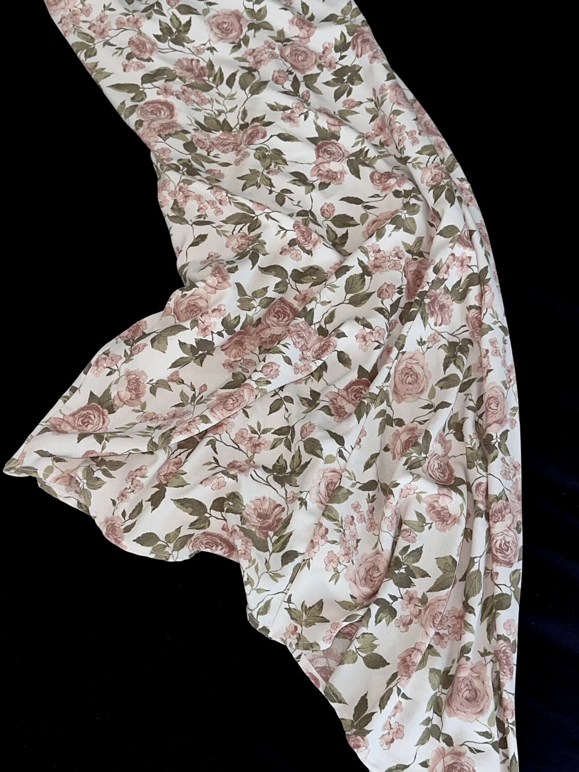 빈티지 플라워 언발 원피스 상품이미지1