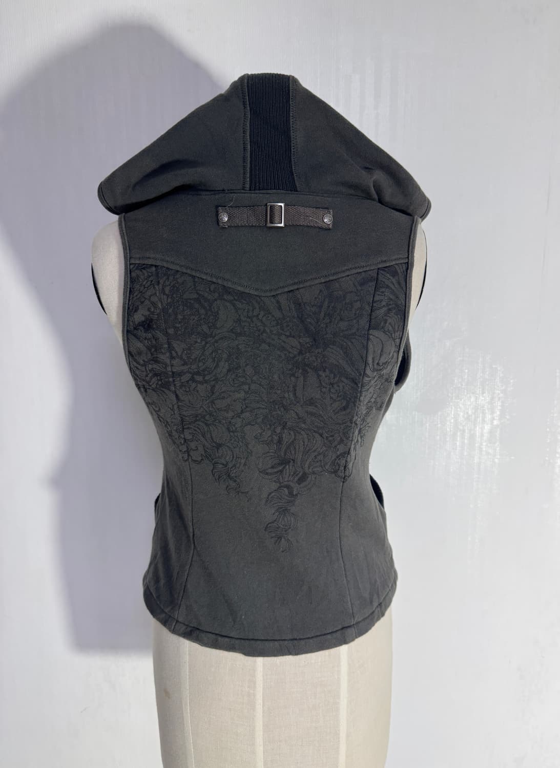 Ozz croce 후드 베스트 y2k vkei gothic 오즈온 상품이미지5