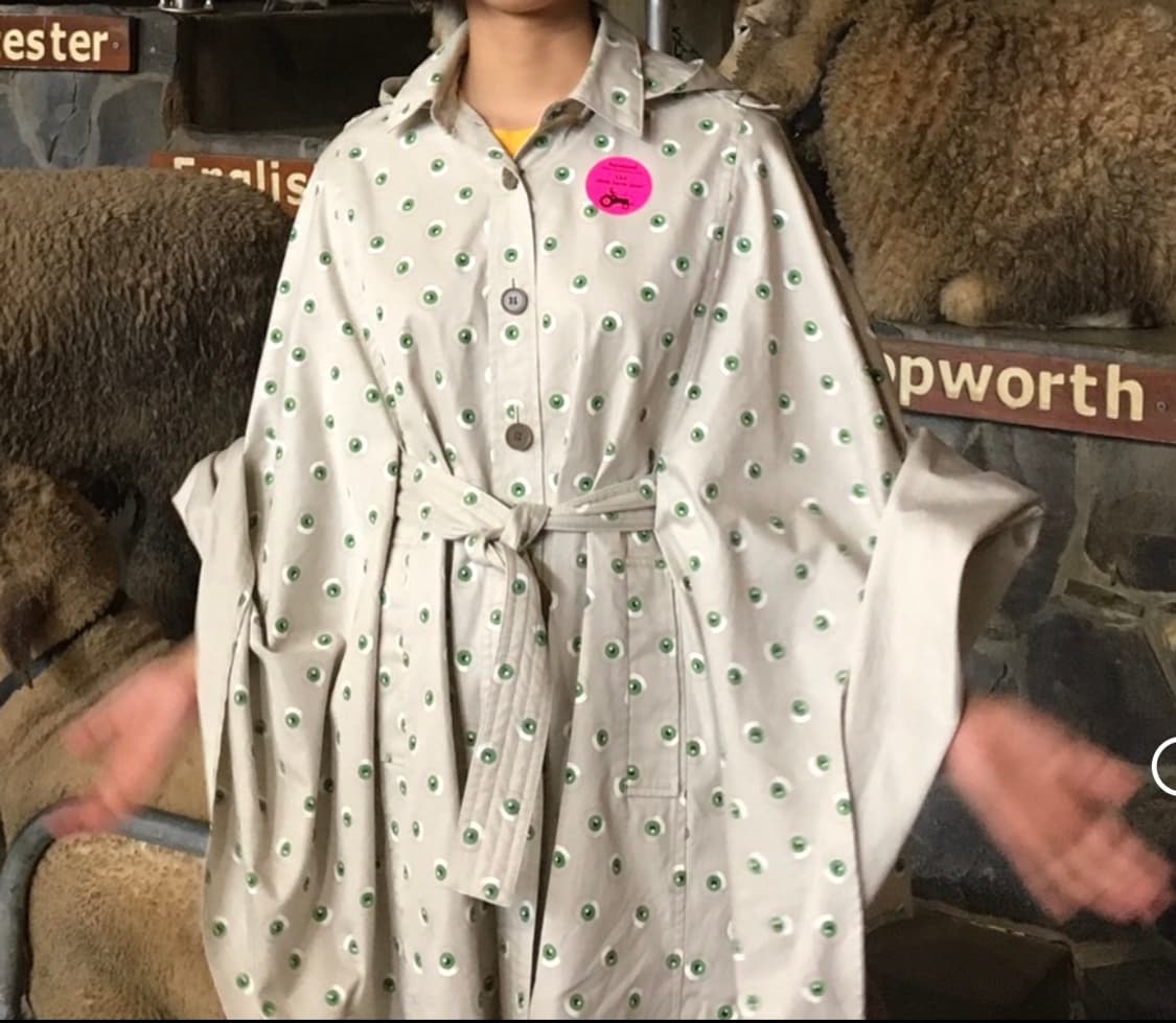 판초 스타일 코튼 아우터 상품이미지1