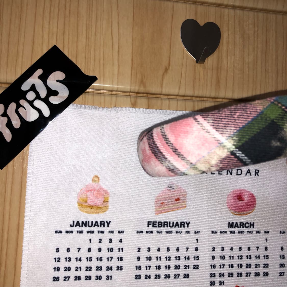 핑크 체크 머리띠 🦹🏻‍♂️ 상품이미지3