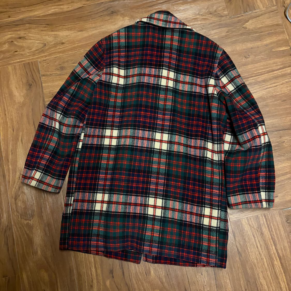 VAN JACKET CHECK PATTERN COAT 상품이미지5