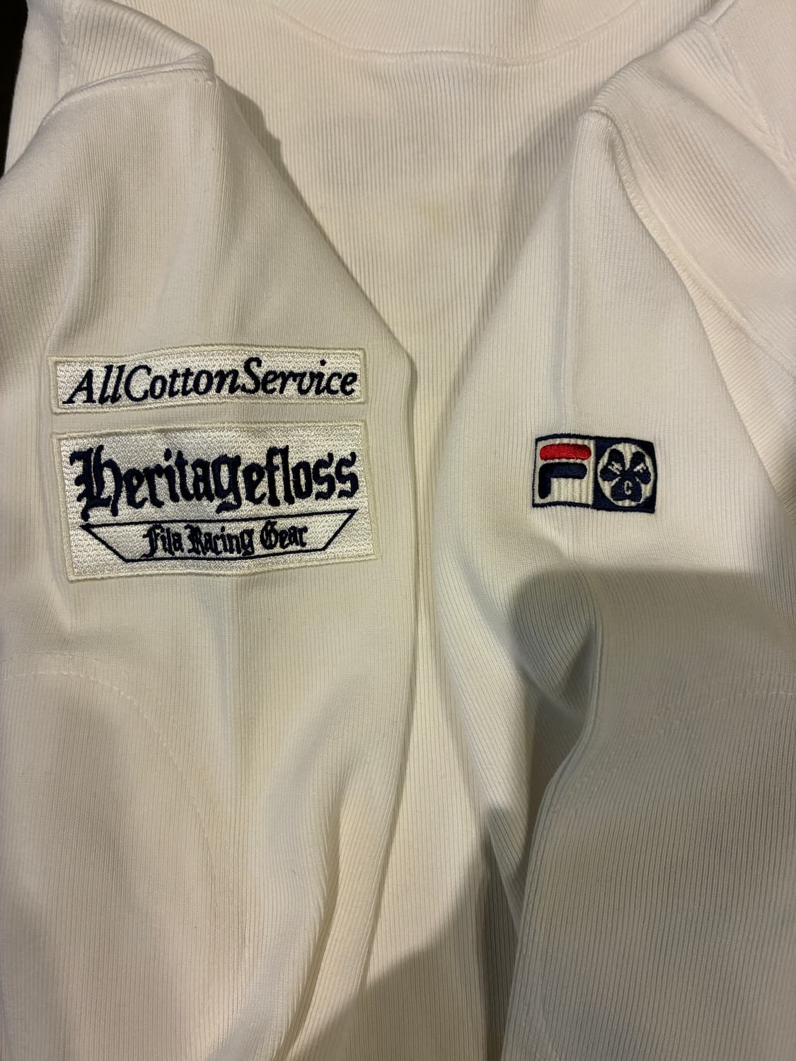 S) 헤리티지 플로스 휠라 긴팔 상품이미지2