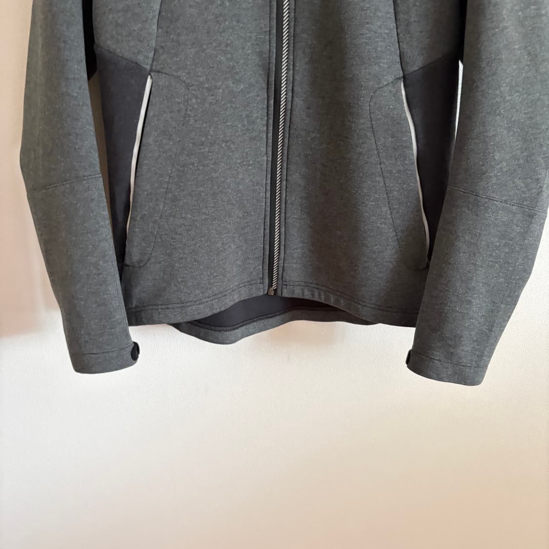 뉴발란스 그레이 후드 집업 자켓 95 상품이미지2