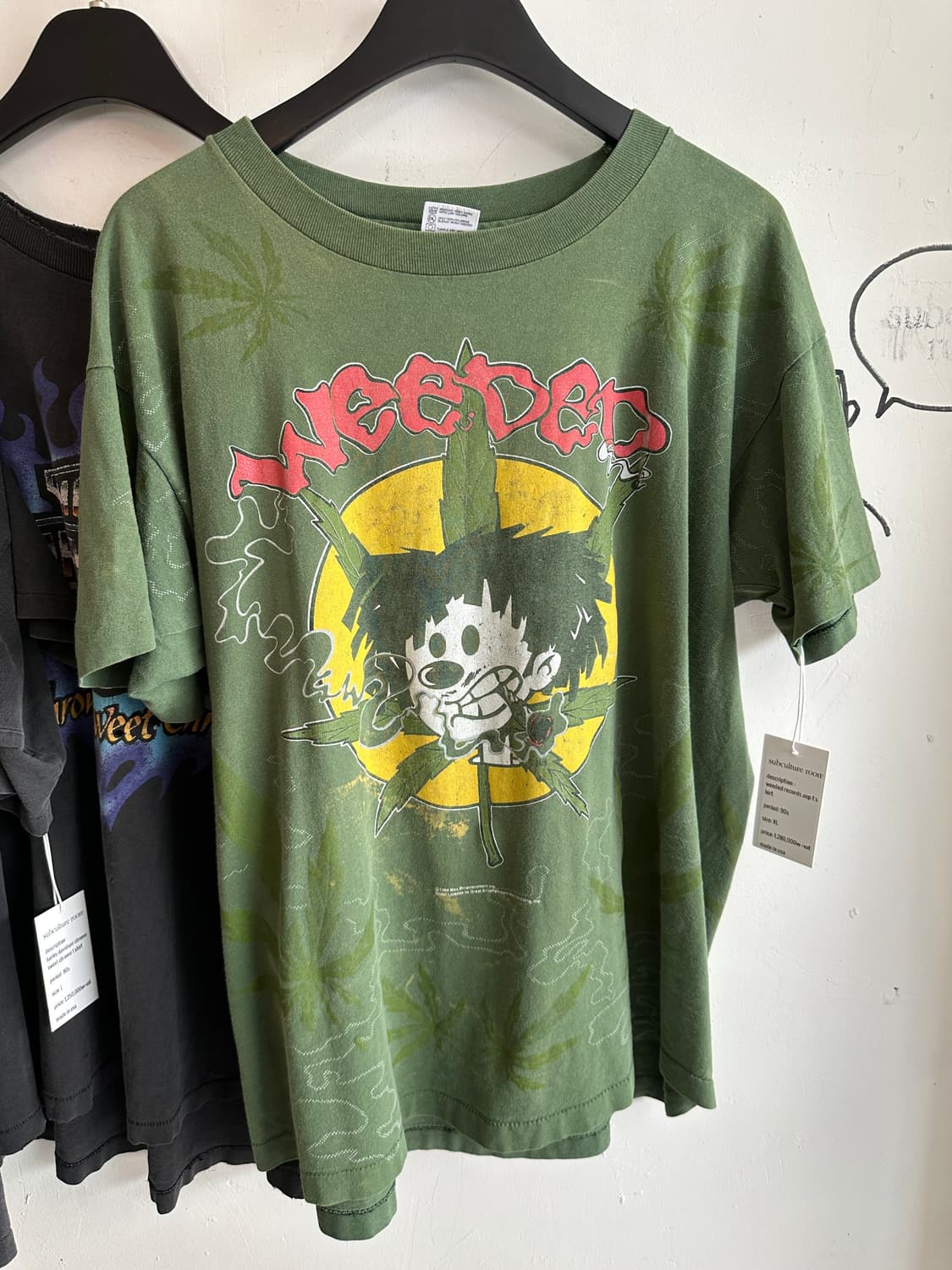 90s og weeded records tee 상품이미지1