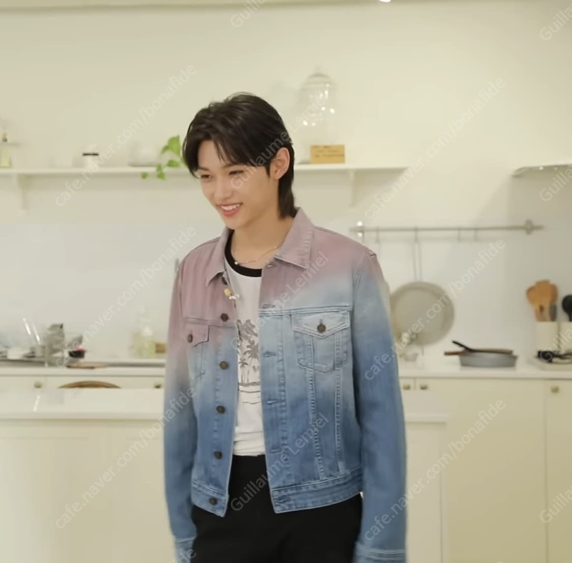 생로랑 타이다이 데님자켓 L 상품이미지3