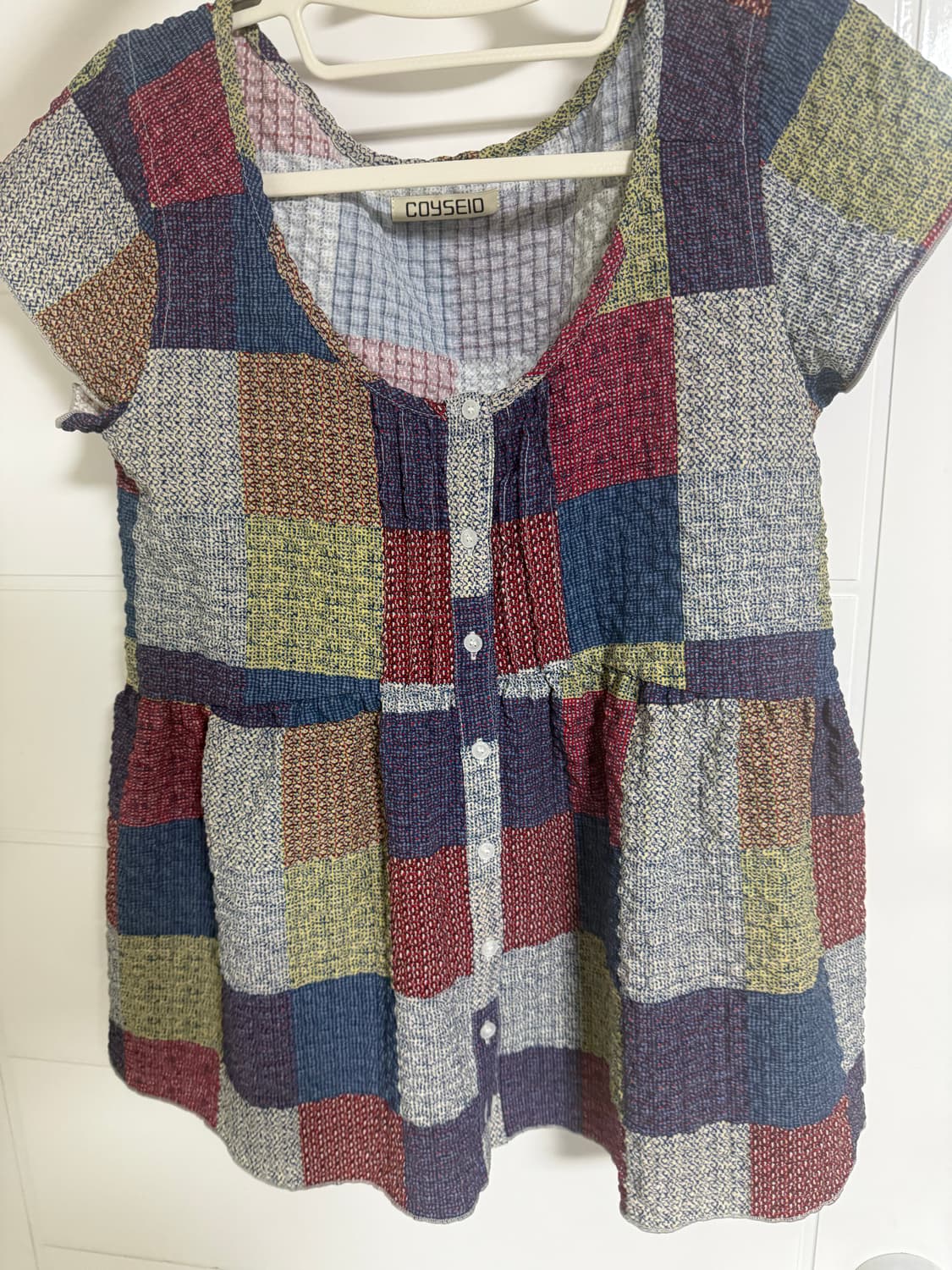 코이세이오 핀턱 블라우스 상품이미지2