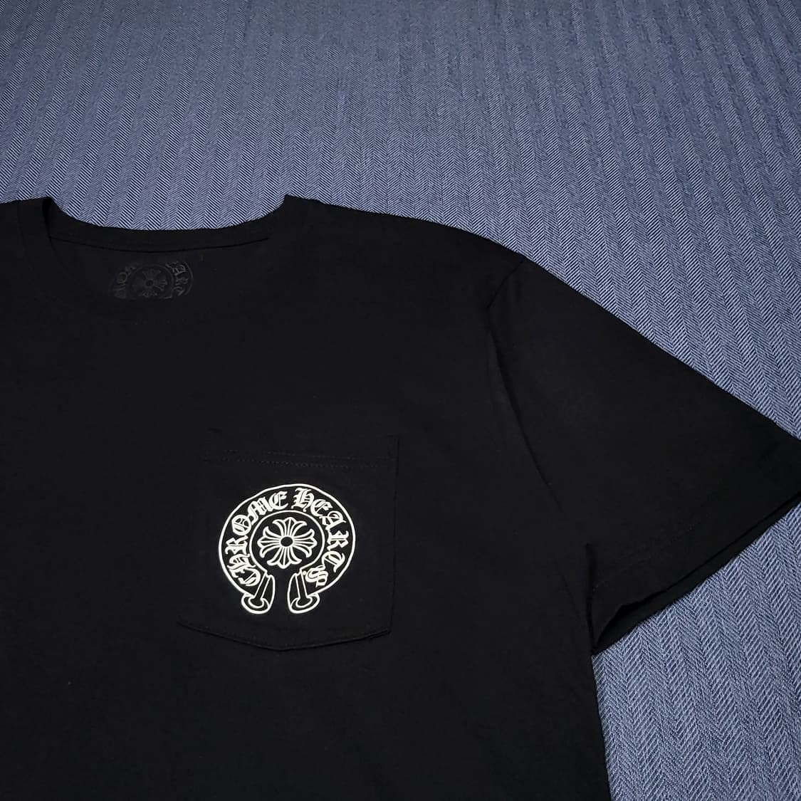 크롬하츠 홀스슈 서울 한정 티셔츠 블랙 (L) 상품이미지3