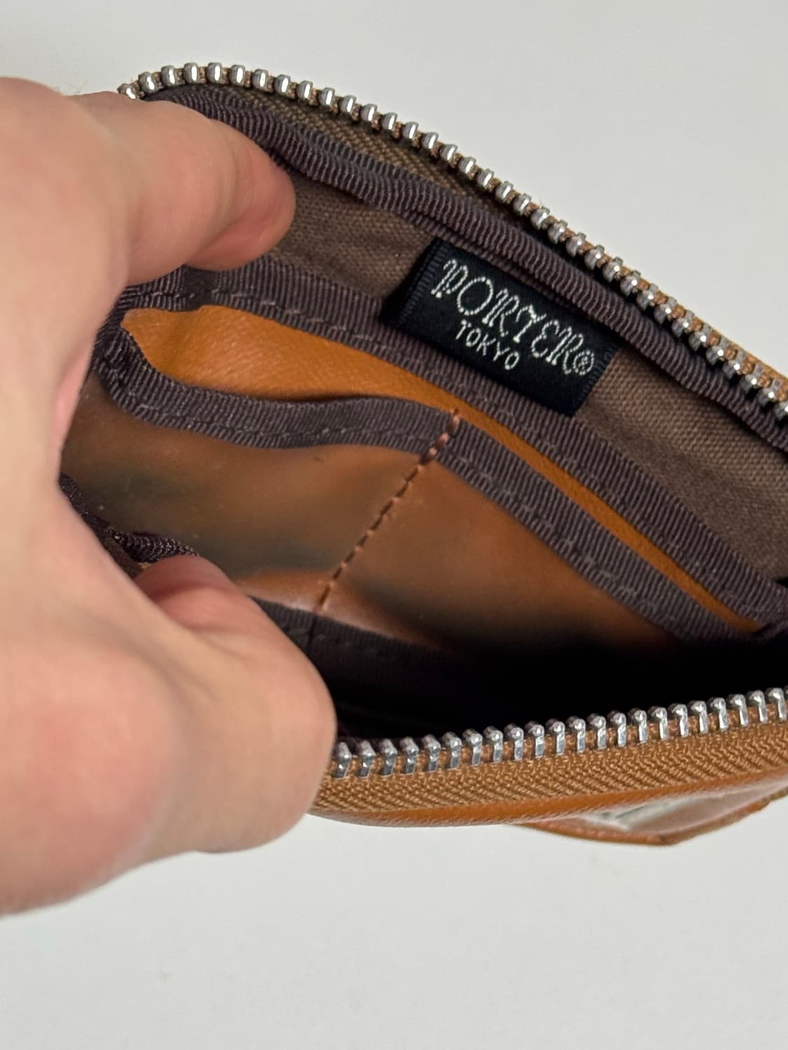 포터 멀티 코인케이스 카멜  상품이미지5