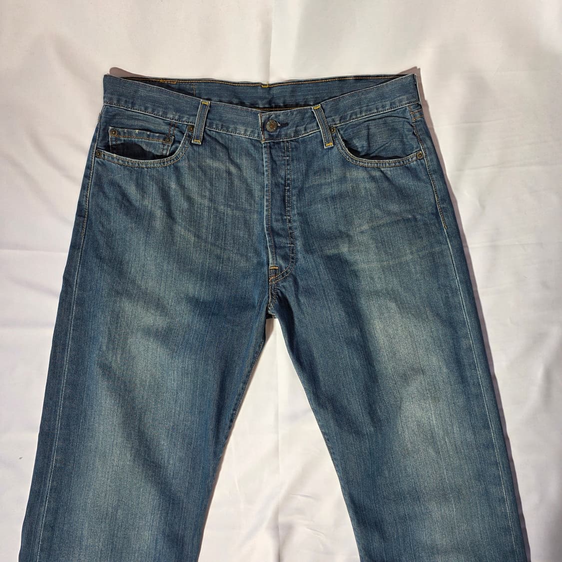[W36L32]00s 리바이스 LEVIS 501 데님 팬츠 상품이미지2