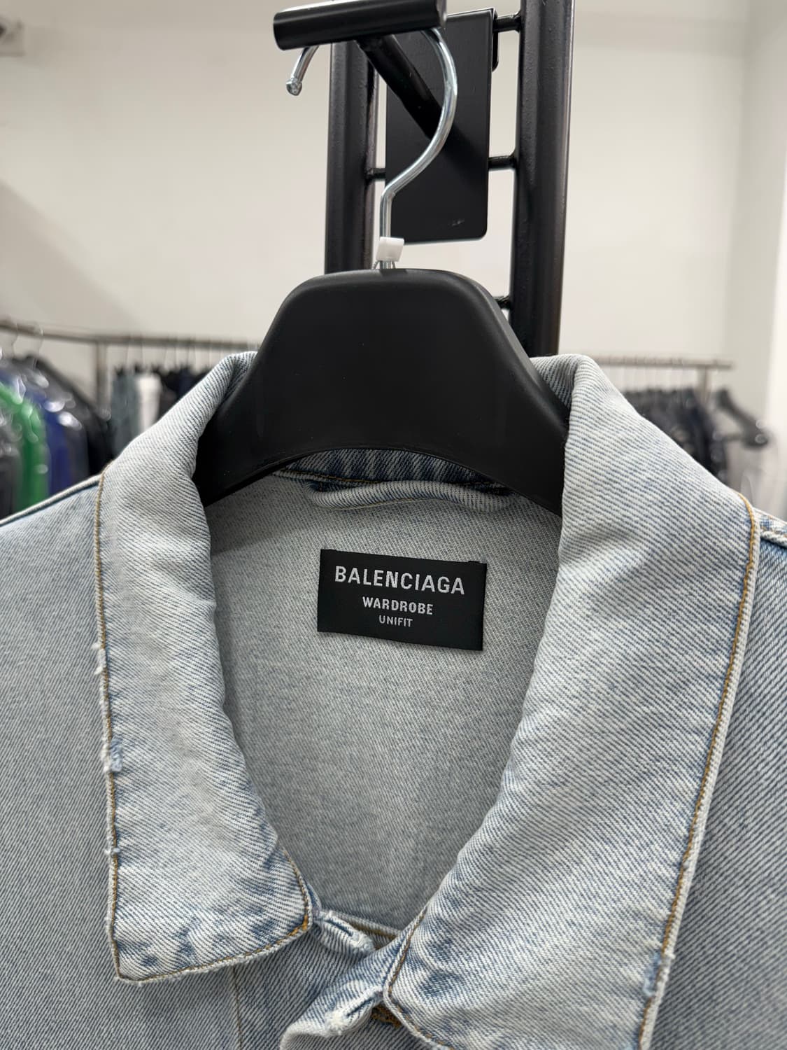 [3] 발렌시아가 메탈리카 데님 자켓 상품이미지4