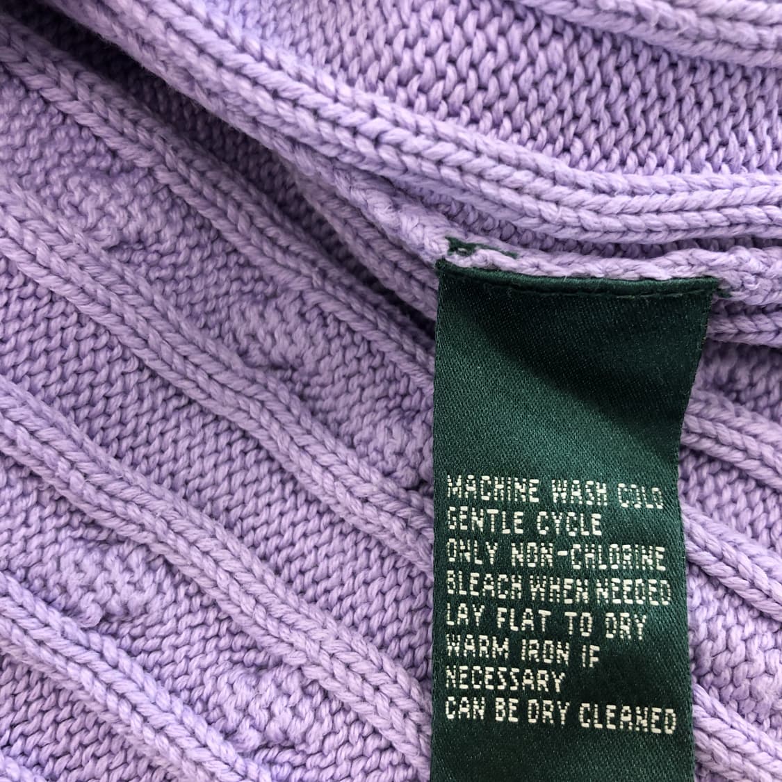 폴로 로렌 케이블니트 1X 66 상품이미지6