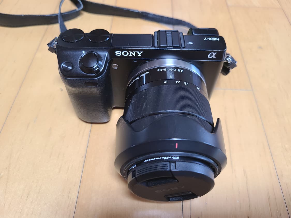 소니 NEX-7 + sel1855 렌즈 (가방 등 포함) 상품이미지2