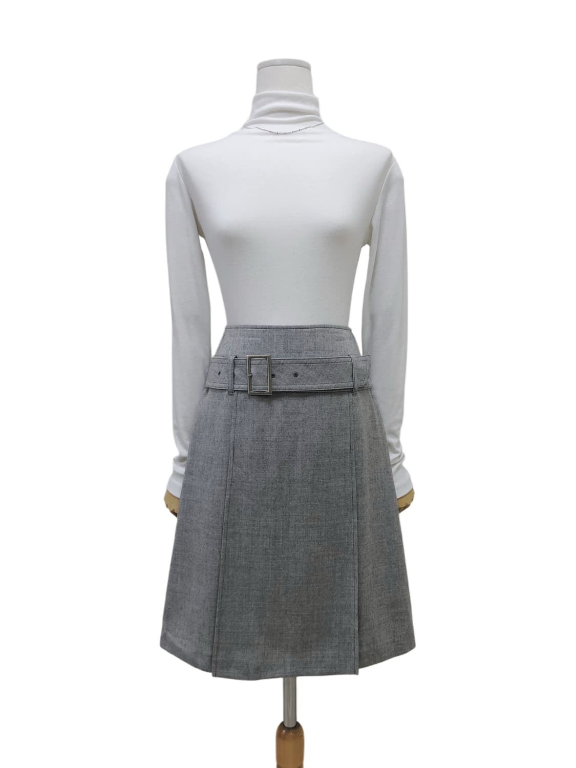 Untitled 언타이틀드 벨트 스커트 상품이미지5