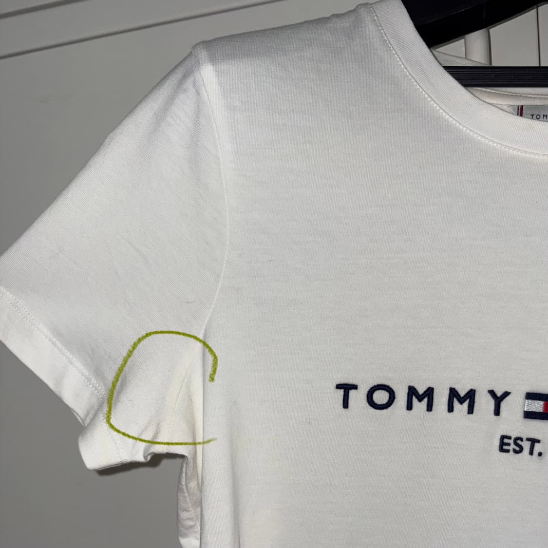 타미힐피거 로고 크루넥 상품이미지2