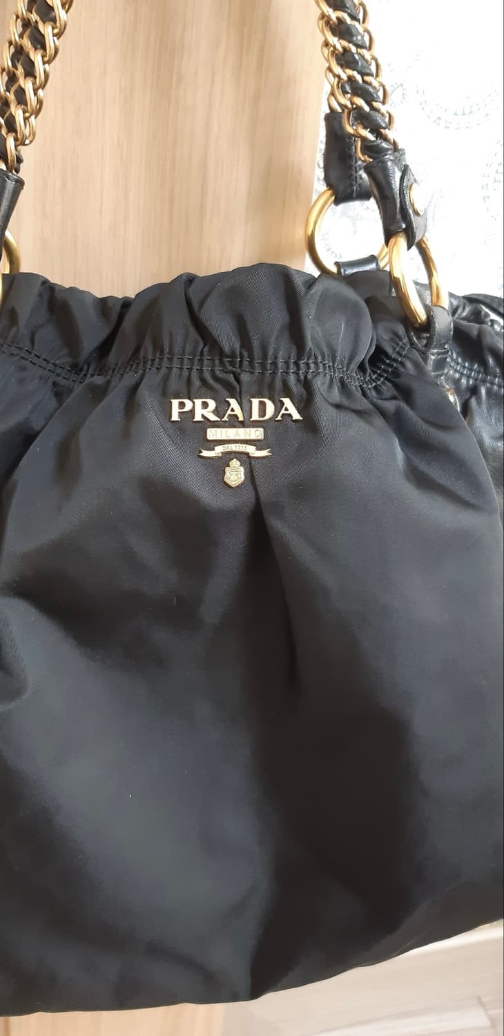 프라다 테수토 나파 금장 체인 숄더백 상품이미지3