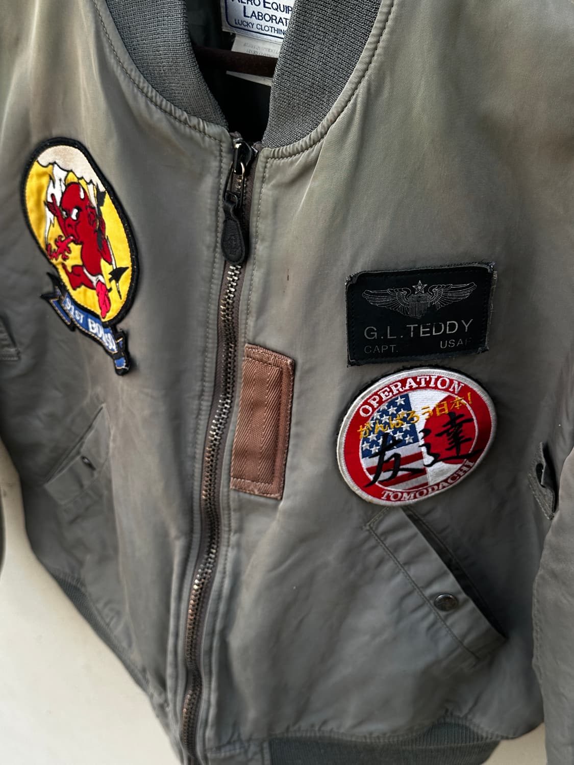 TED COMPANY 테드컴퍼니 MA-1 Flight Jacket 상품이미지4