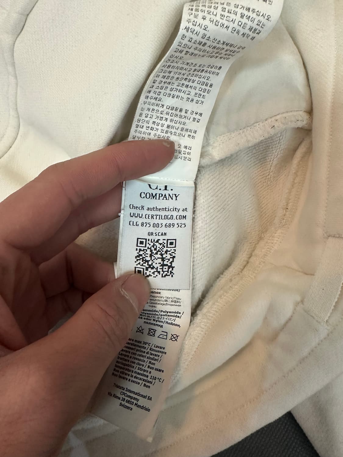 씨피컴퍼니 맨투맨 20FW 상품이미지7