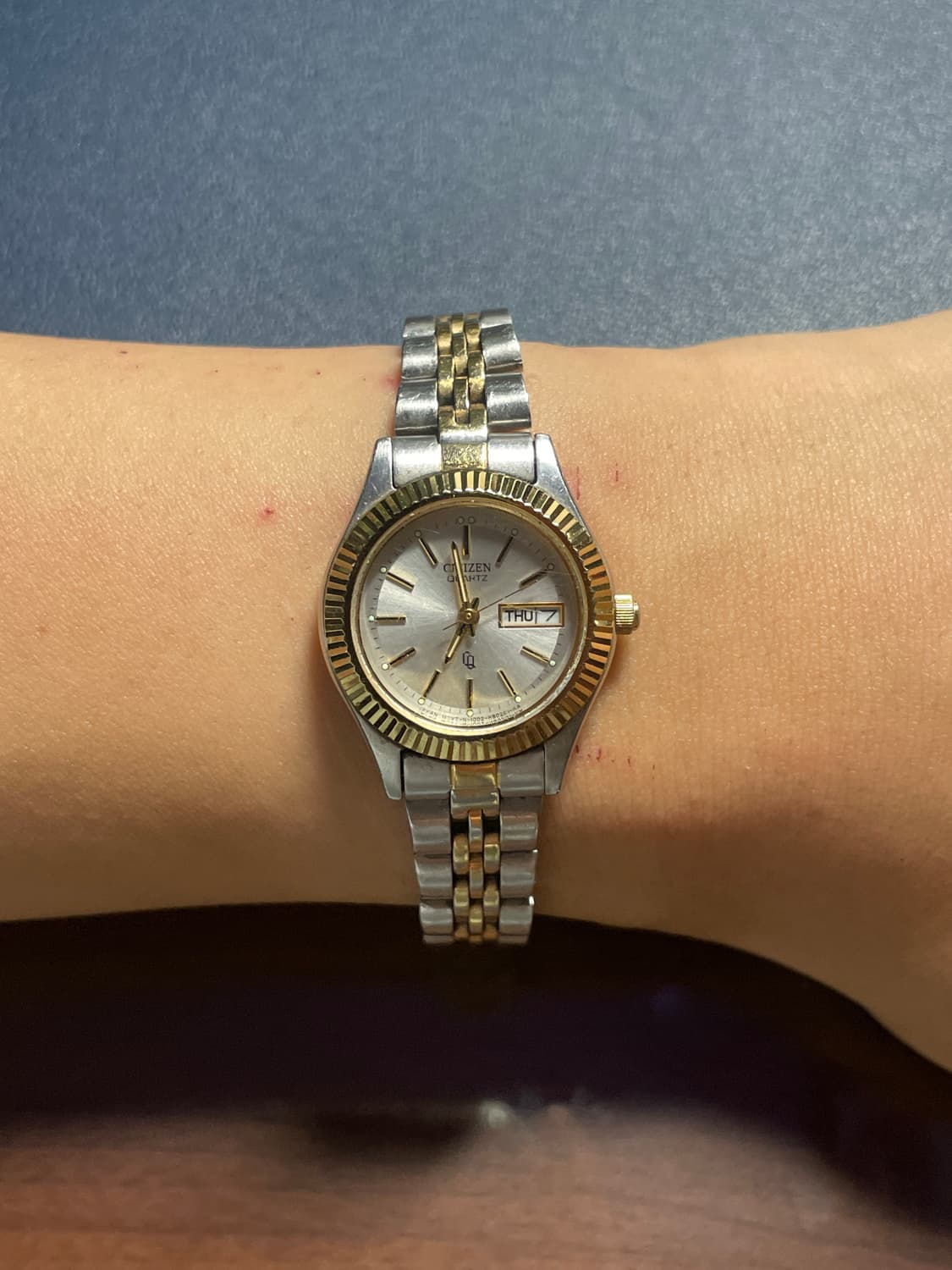 빈티지 시티즌 메탈 쿼츠 시계 상품이미지3