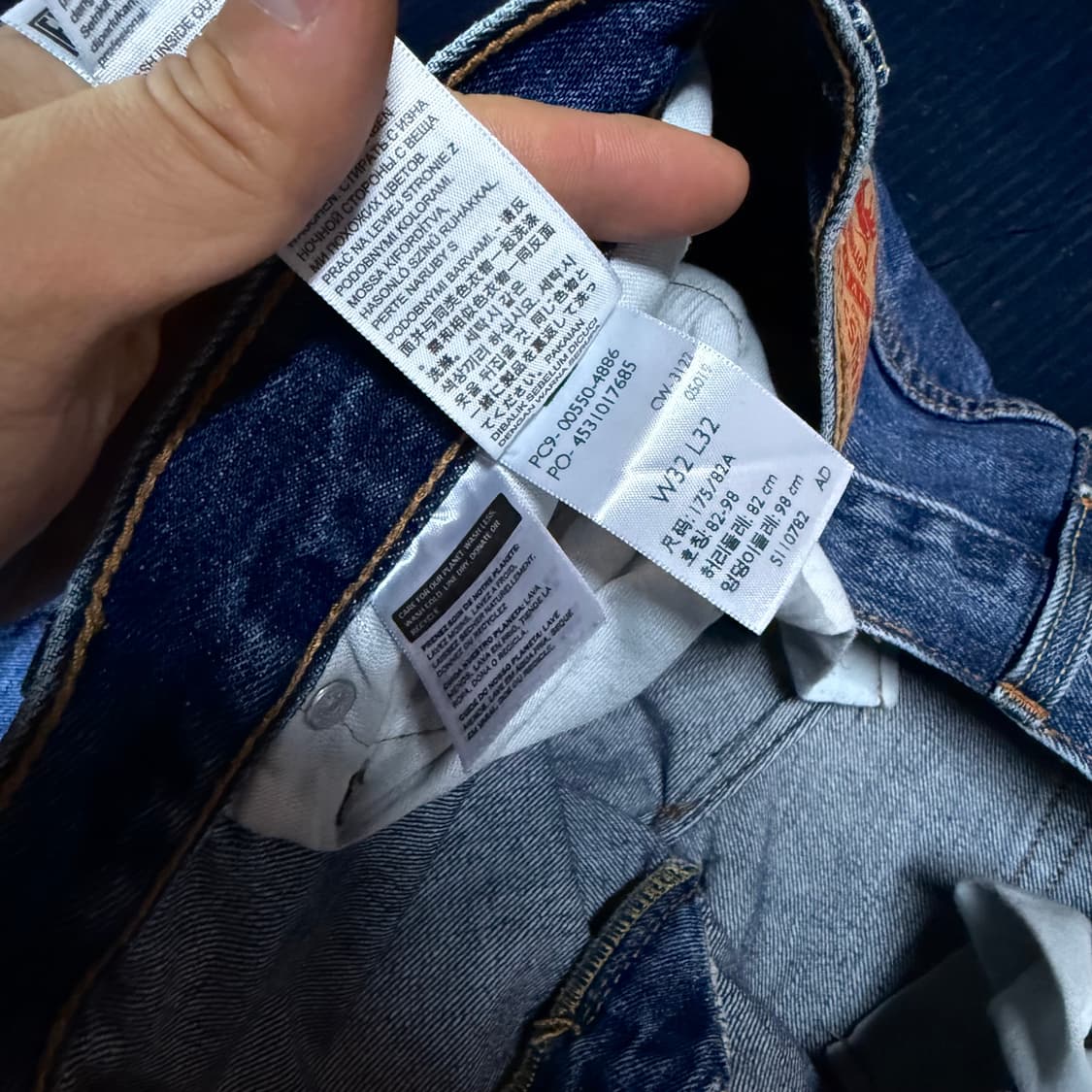 리바이스 프리미엄 550 릴렉스핏 데님 팬츠 32 상품이미지5