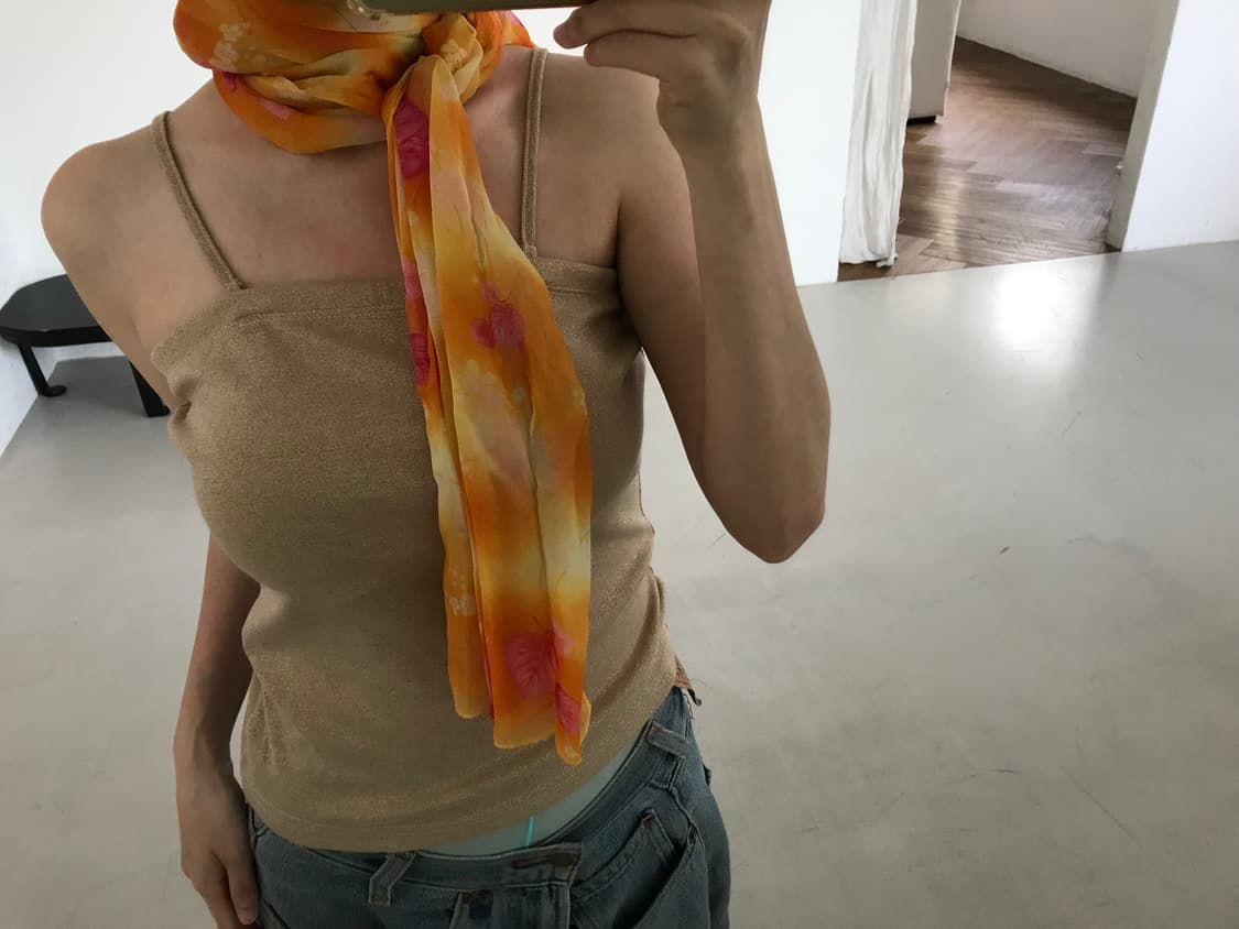 vintage pattern scarf 상품이미지5